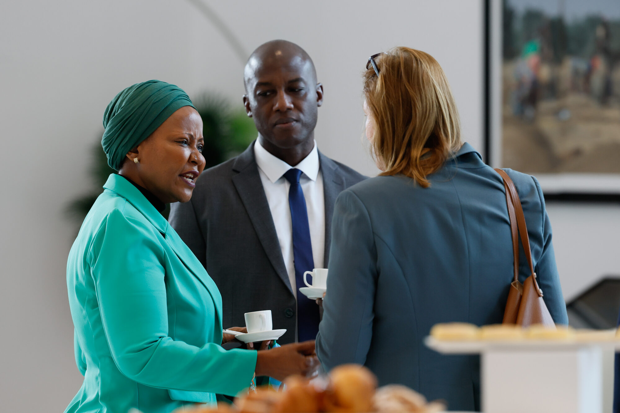 Delegates networking between sessions